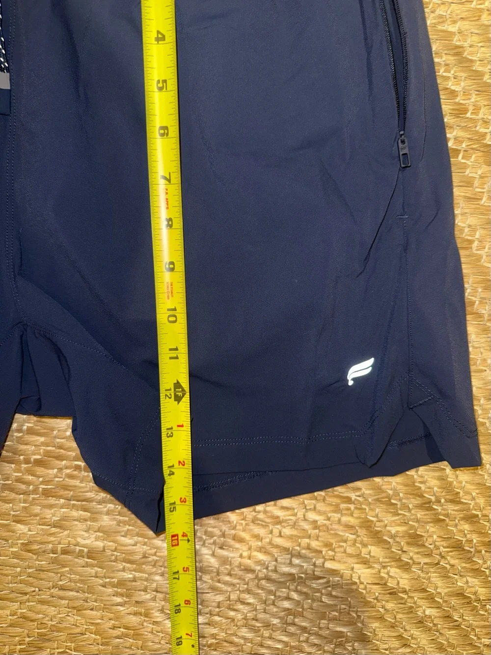 Fabletics Navy Performance Drawstring Shorts